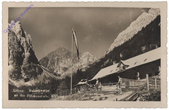 ak114084 Valentintörl, Untere Valentinalpe an der Plöckenstraße