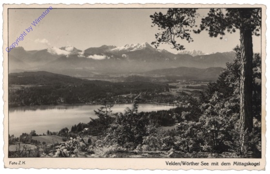 Velden, mit dem Mittagskogel