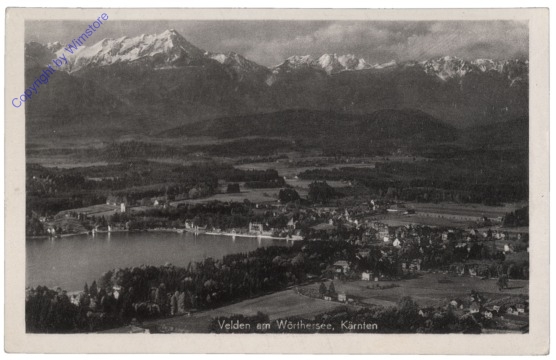 ak114118 Velden, Ortsansicht