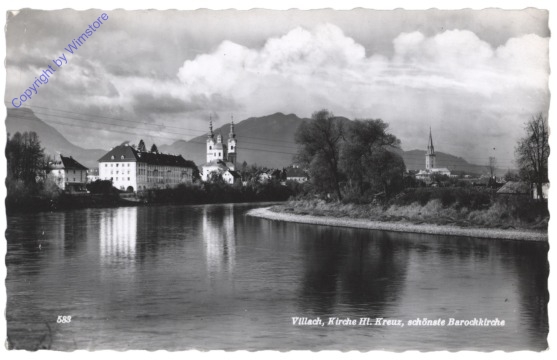 Villach, Kirche Hl. Kreuz (schönste Barockkirche)