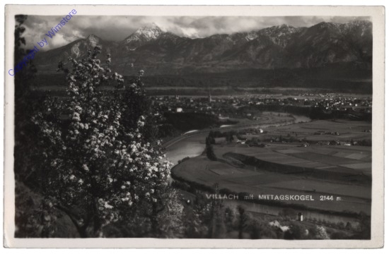 ak114148 Villach, mit Mittagskogel