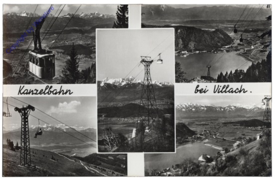 Villach, Kanzelbahn, Multiansicht
