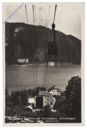 Annenheim, Kanzelbahn Talstation mit Ossiachersee, Aichelberghof und Grand Hotel Annenheim