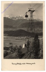 Villach, Kanzelbahn mit Mangart