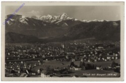 Villach, mit Mangart