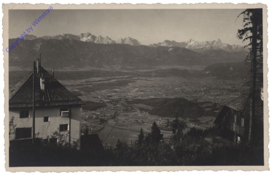 ak114186 Villach, Kanzelbahn, Berghotel Kanzelhöhe