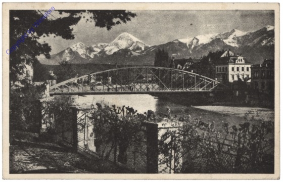 ak114187 Villach, mit Mittagskogel