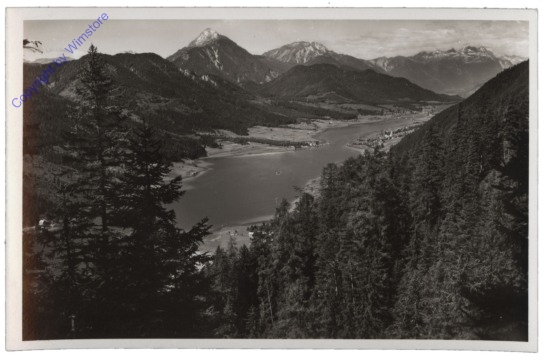 Weissensee, Panorama gegen Westen