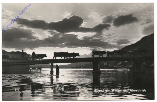 Weissensee, Abend am Weissensee