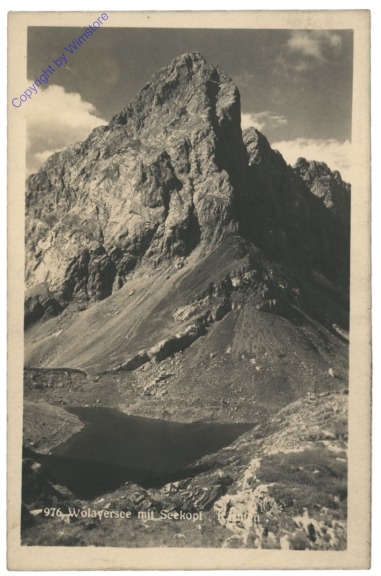 Seeboden, Wolayersee mit Seekopf