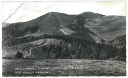 Arriach, Wöllanernock mit Walderhütte