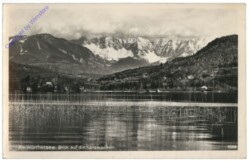 Wörthersee, Blick auf die Karawanken