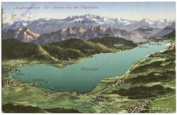 Attersee, aus der Vogelschau