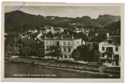 Bad Ischl, Traunkai mit Villa Lehar