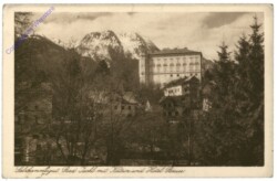 Bad Ischl, mit Katrin und Hotel Bauer