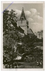 Braunau, Partie hinter dem Stadtturm