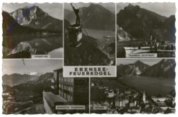 Ebensee, Feuerkogel, Multiansicht