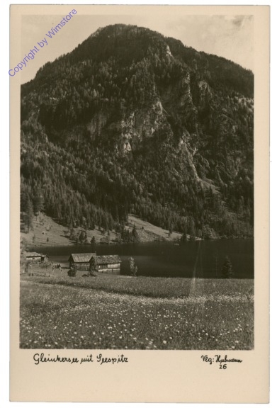 Gleinkersee, Ansicht