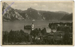 Gmunden, See- und Landschloss Orth