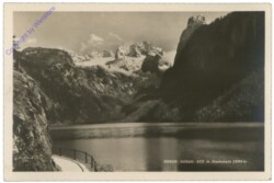 Gosau, Vorderer Gosau-See mit Dachstein