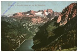 Zwieselalpe, Gosausee und Dachstein von der Zwieselalpe