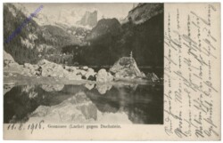 Gosau, Gosausee (Lacke) gegen Dachstein
