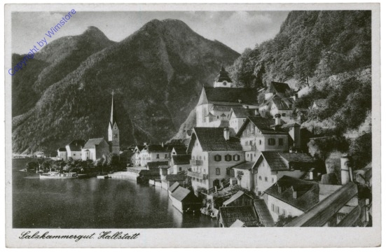 ak114463 Hallstatt, Ortsansicht