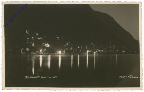 Hallstatt, bei Nacht