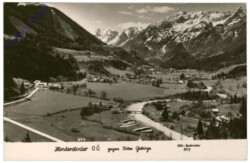 Hinterstoder, gegen Totes Gebirge