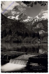 Hinterstoder, Polsterlücke mit Spitzmauer