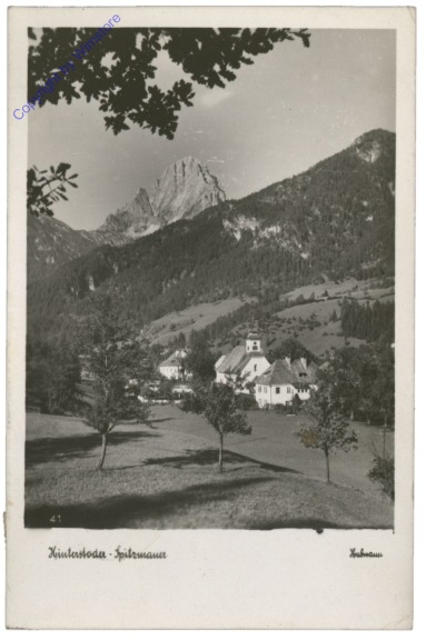 Hinterstoder, Spitzmauer