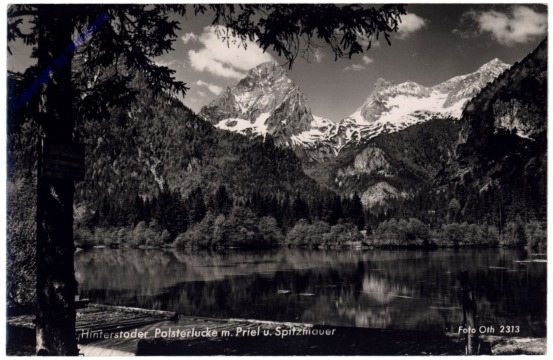 Hinterstoder, Polsterlucke mit Priel und Spitzmauer