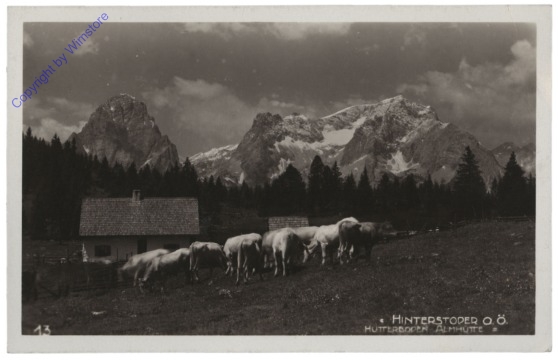 Hinterstoder, Hutterboden, Almhütte