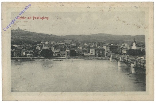 ak114599 Linz an der Donau, Urfahr mit Pöstlingberg