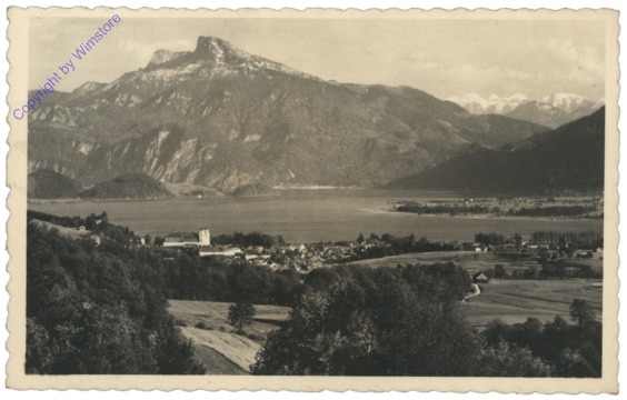 Mondsee, mit Schafberg