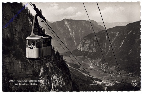 Obertraun, Dachsteinseilbahn zur Eishöhle