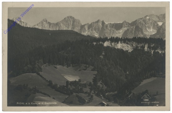 Pichl an der Enns, mit dem Dachstein