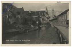 ak114690 Steyr, im Wehrgraben