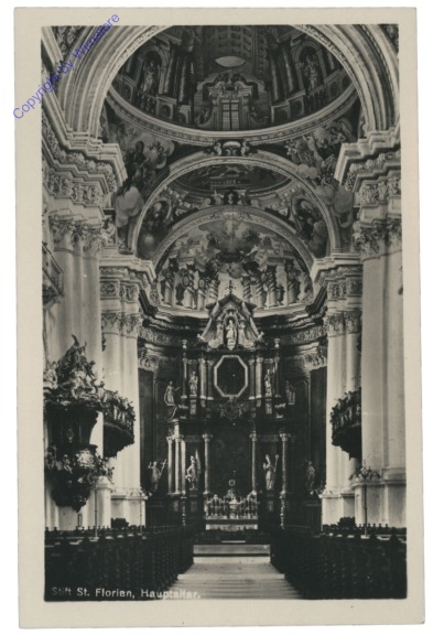 St. Florian, Hauptaltar im Stift