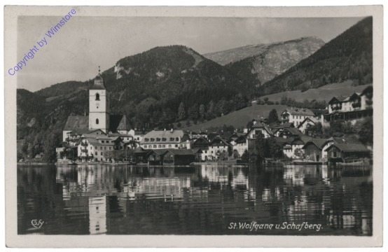St. Wolfgang, und Schafberg