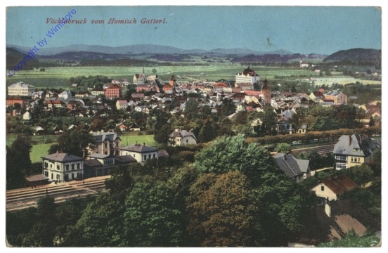 ak114753 Vöcklabruck, vom Hamisch Gatterl