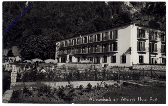 Weissenbach am Attersee, Hotel Post
