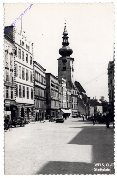ak114767 Wels, Stadtplatz