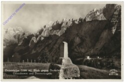 Zwieselalpe, Blick gegen Dachstein, Gosaukamm und Donnerkogel