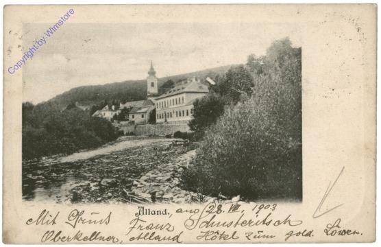 Alland, Ansicht