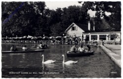 Baden, Teich im Doblhoffpark