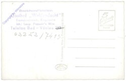 Bad Vöslau, Kaffee-Restaurant Waldandacht