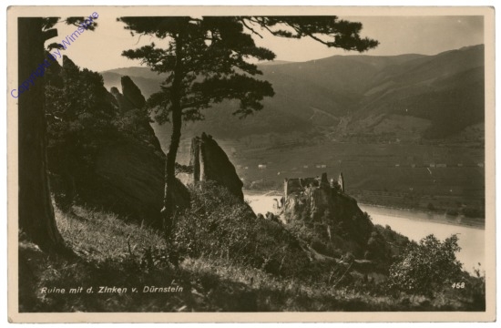 Dürnstein, Ruine mit Zinken