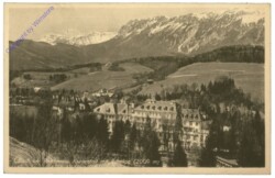 Edlach, Kuranstalt mit Raxalpe