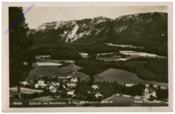 Edlach, mit Raxalpe, Hotel Finkenhof